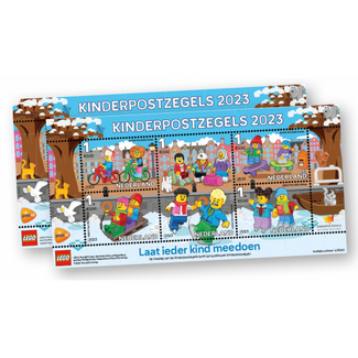 Kinderpostzegels met LEGO® minifiguren